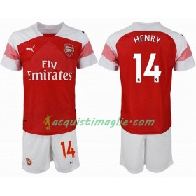 Divisa di Calcio Arsenal HENRY 14 Bambino Prima 2018/2019